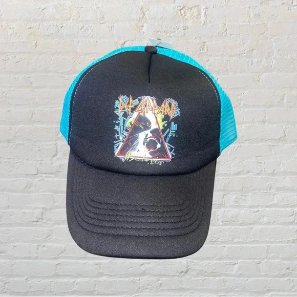 Urban Outfitters Def Leppard Trucker Hat - Picture 2 of 3